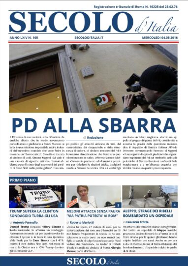 Mercoledi 4 marzo 2016