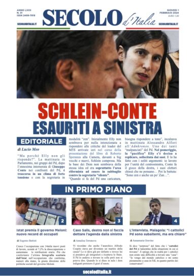 Giovedi 1 febbraio 2024