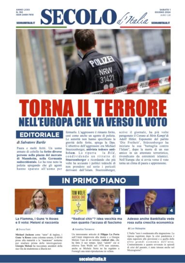 Sabato 1 giugno 2024