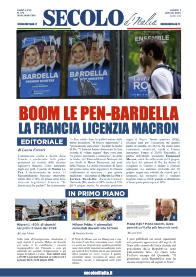 Venerdi 1 luglio 2022