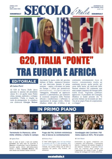 Domenica 10 settembre 2023