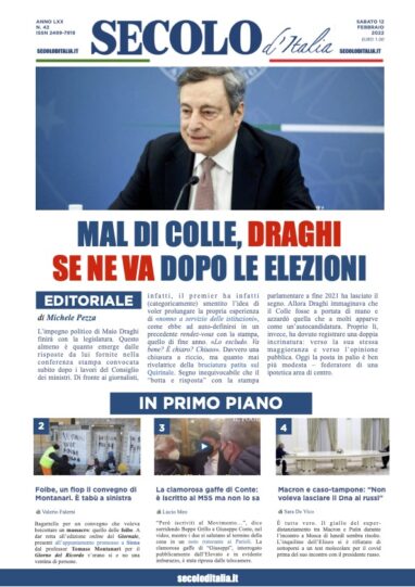 Sabato 12 febbraio 2022