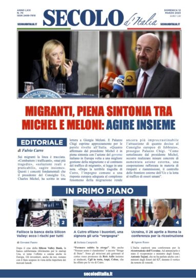 Sabato 12 marzo 2022