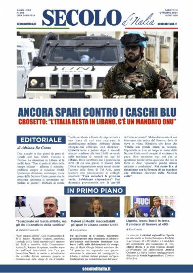 Sabato 12 ottobre 2024
