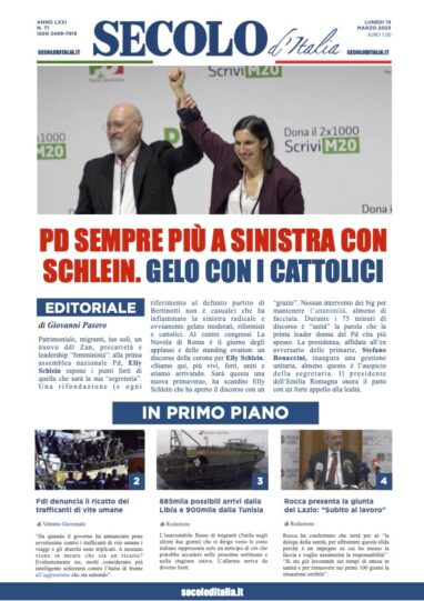 Mercoledì 13 Marzo 2019