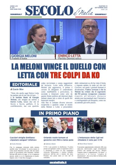 Domenica 13 Settembre 2020