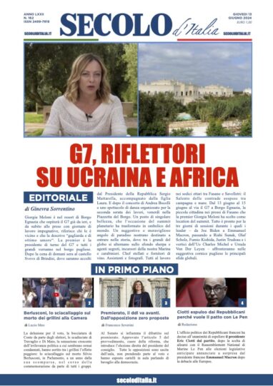 Giovedi 13 giugno 2024