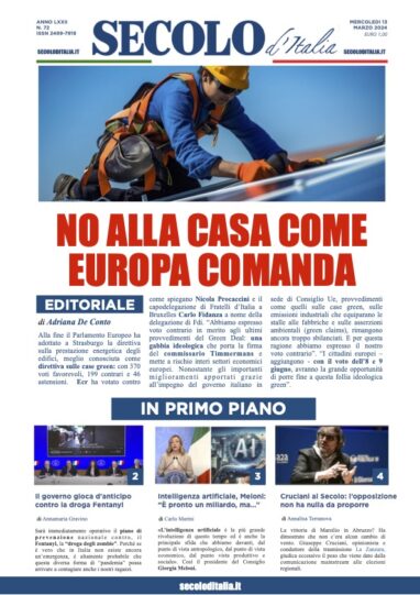 Mercoledi 13 marzo 2024