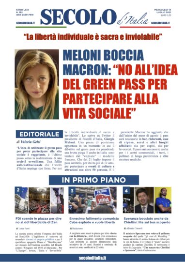 Domenica 14 Luglio 2019