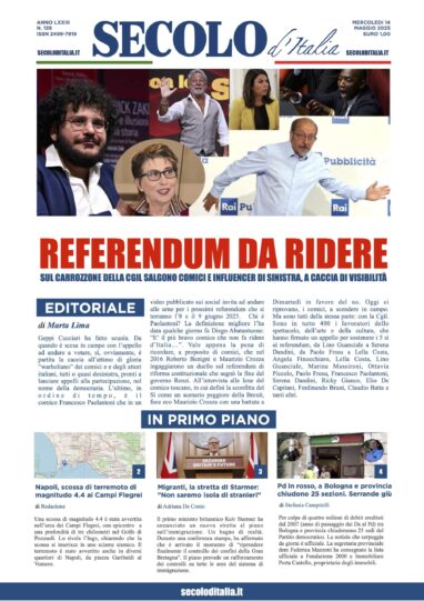 Mercoledì 14 maggio 2025