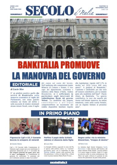 Lunedi 14 novembre 2022