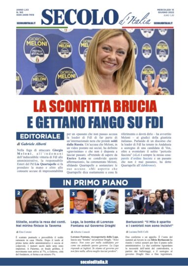 Giovedi 15 Giugno 2017