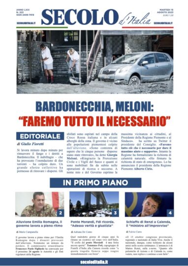 Martedi 15 agosto 2023