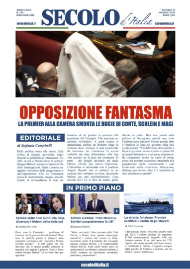 Giovedì 15 maggio 2025