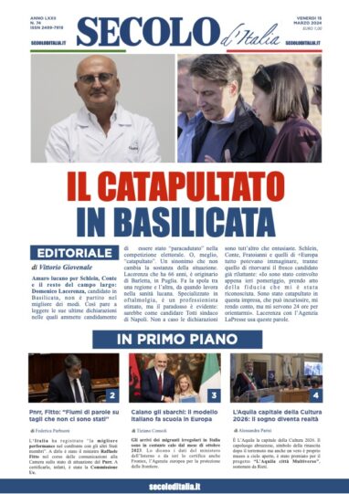 Venerdi 15 marzo 2024