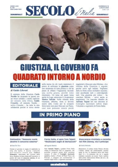 Sabato 16 luglio 2022