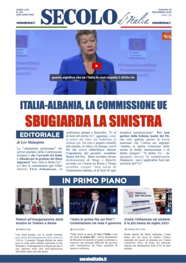 Martedi 16 novembre 2022