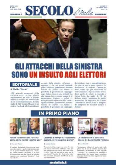 Mercoledi 17 Ottobre 2018