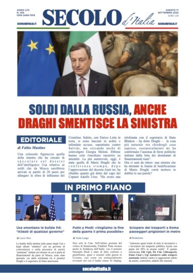 Sabato 17 settembre 2016
