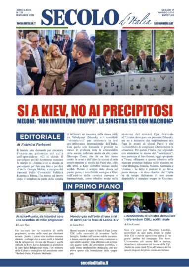 Sabato 17 maggio 2025