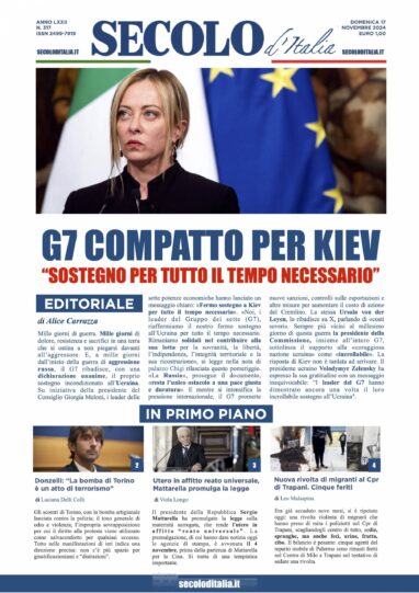 Domenica 17 novembre 2024