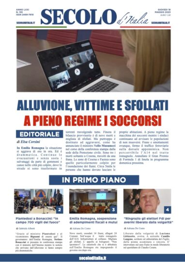 Lunedi 18 Maggio 2020