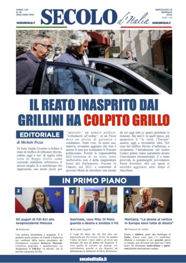 Domeica 19 Gennaio 2020