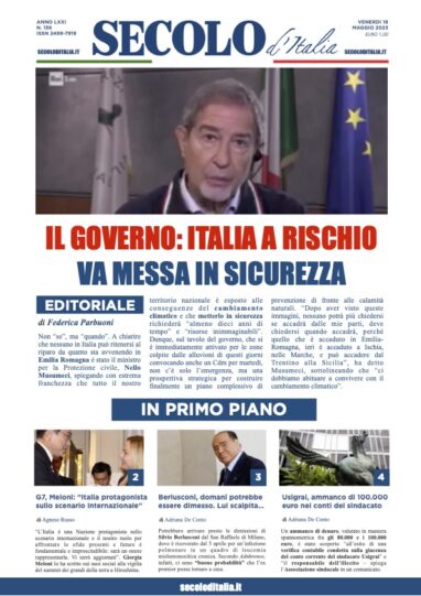 Sabato 19 Maggio 2018
