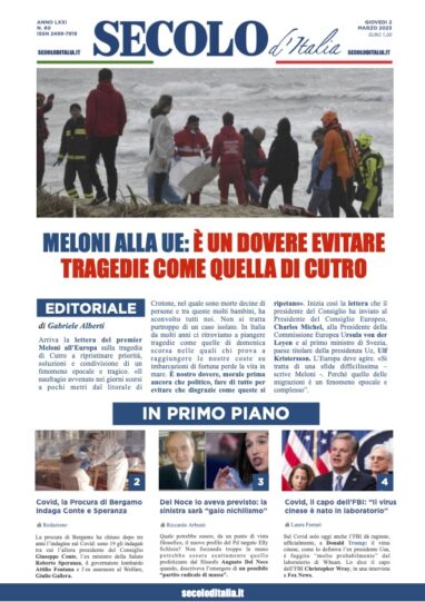 Giovedi 2 Marzo 2017