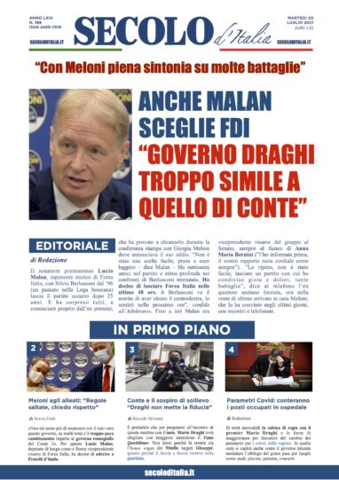 Venerdi 20 Luglio 2018