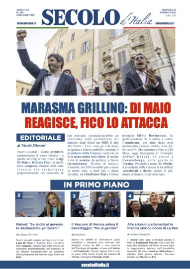 Lunedì 21 Giugno 2021