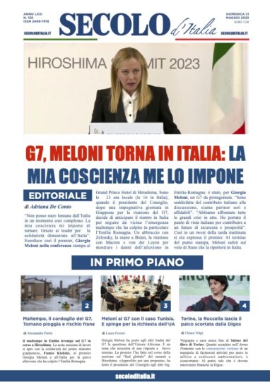 Domenica 21 maggio 2023