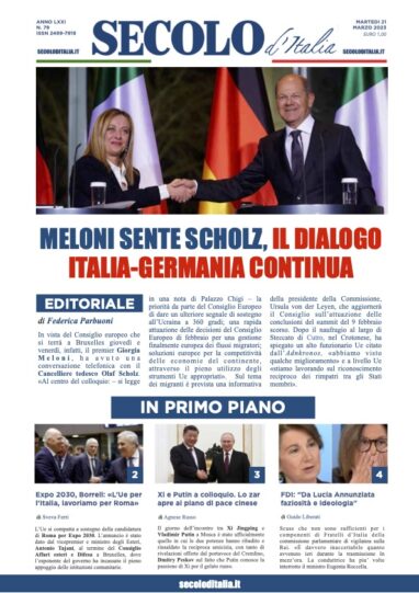 Giovedi 21 Marzo 2019