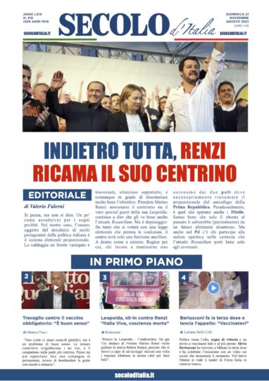 Mercoledi 21 Novembre 2018