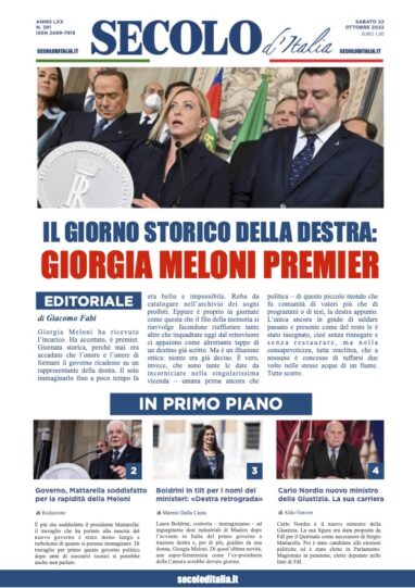 Venerdi 22 Ottobre 2021