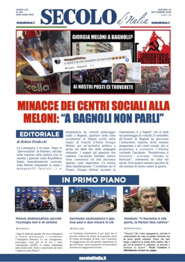 Domenica 22 Settembre 2019