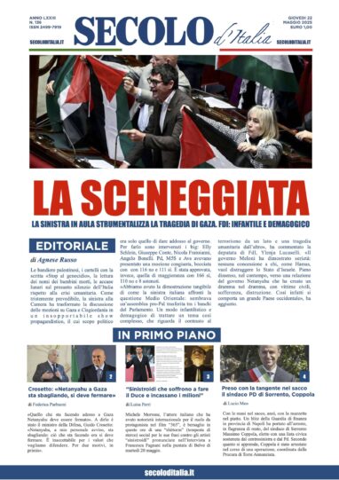 Giovedì 22 maggio 2025