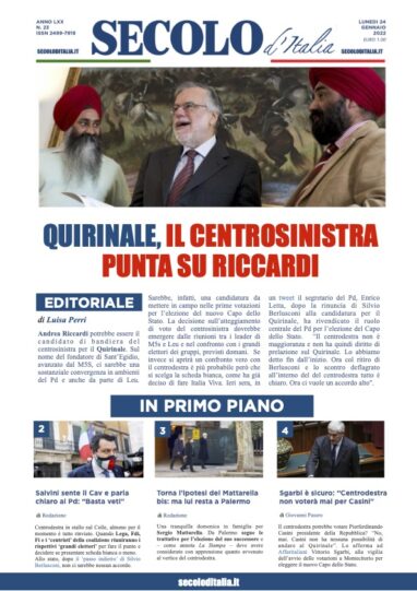 Martedì 24 Gennaio 2017