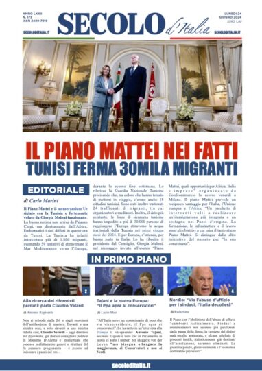 Lunedi 24 giugno 2024