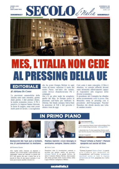 Venerdì 26 Marzo 2021