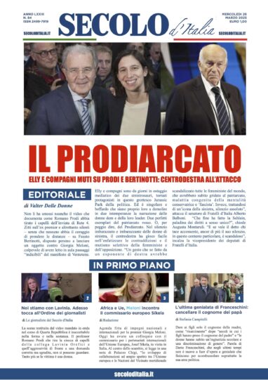 Mercoledi 26 marzo 2025
