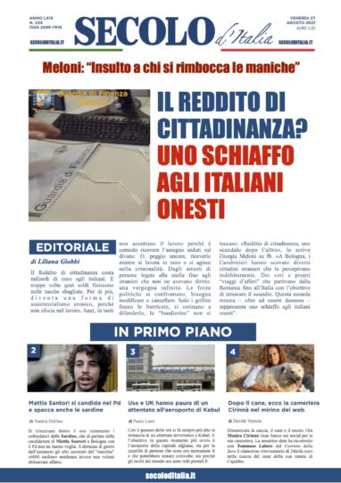 Domenica 27 Agosto 2017