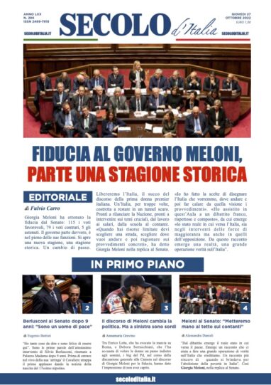 Sabato 27 Ottobre 2018