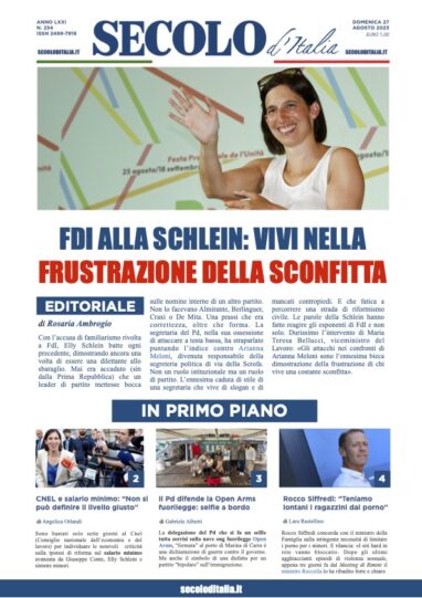 Domenica 27 agosto 2023