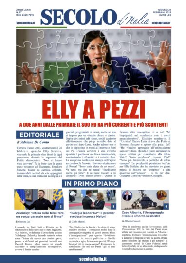 Giovedi 27 febbraio 2025