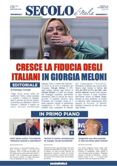 Venerdì 28 ottobre 2016