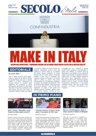 Mercoledì 28 maggio 2025