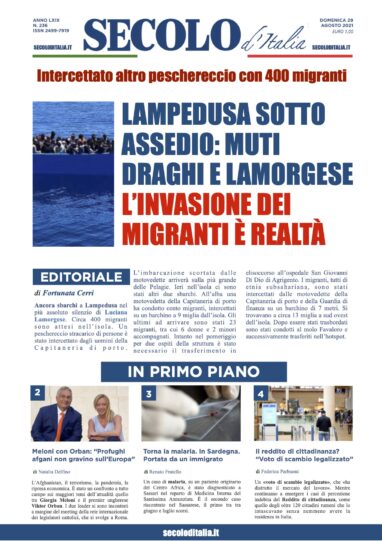 Domenica 29 Agosto 2021