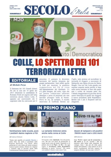 Sabato 29 Dicembre 2018