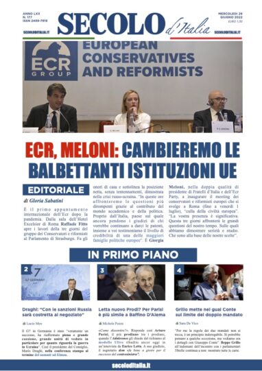 Venerdi 29 Giugno 2018